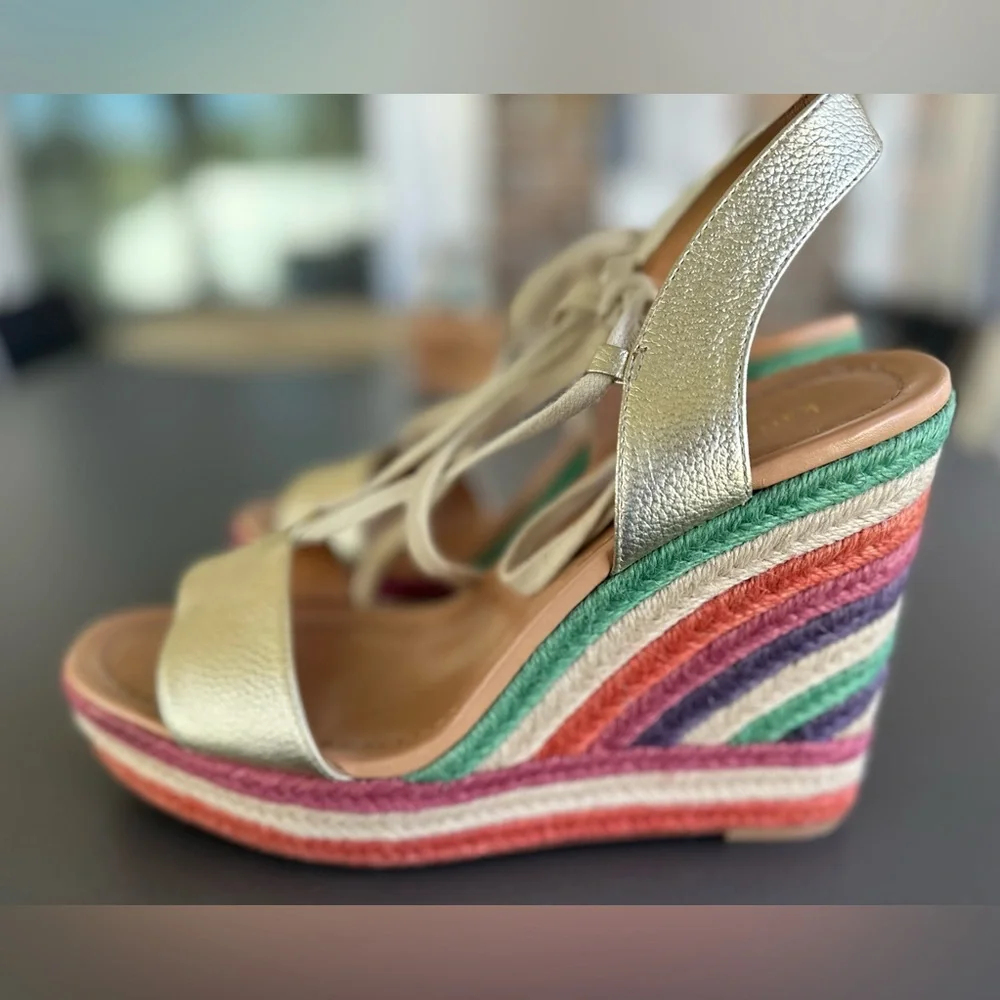 Kate Spade New York Daisy Too platform wedge espadrille - Size 10‎